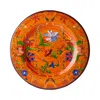 Mario Luca Giusti Pancale Orange Salad And Dessert Plate In Orange