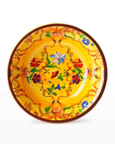 Mario Luca Giusti Pancale Yellow Bowl In Multi