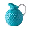 Mario Luca Giusti Rosetta Pitcher In Turquoise
