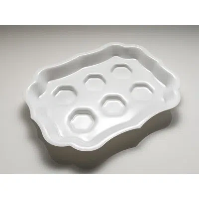 Mario Luca Giusti Serving Tray In White