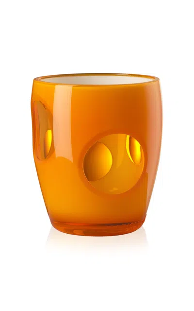 Mario Luca Giusti - Set-of-six Fisheye Glass - Orange