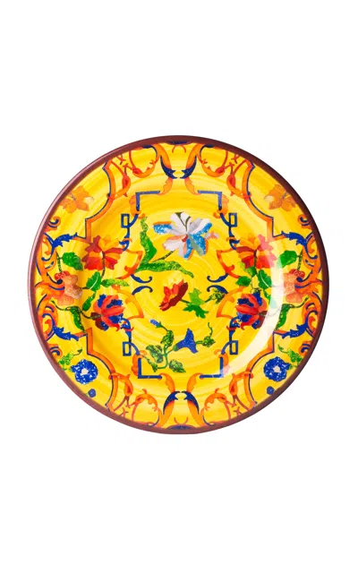 Mario Luca Giusti - Set-of-six Pancale Melamine Dinner Plates - Blue