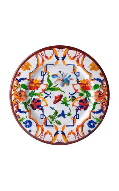 Mario Luca Giusti - Set-of-six Pancale Melamine Dinner Plates - Multi