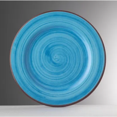 Mario Luca Giusti St. Tropez Dinner Plate In Blue