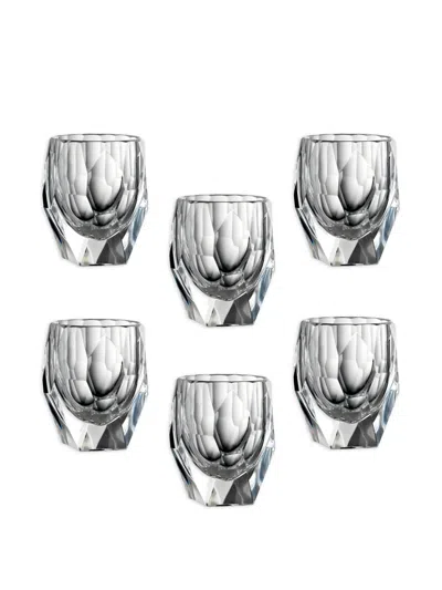Mario Luca Giusti Super Milly Glasses (set Of Six) In Multi