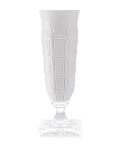 Mario Luca Giusti Winston Flute Glass In White