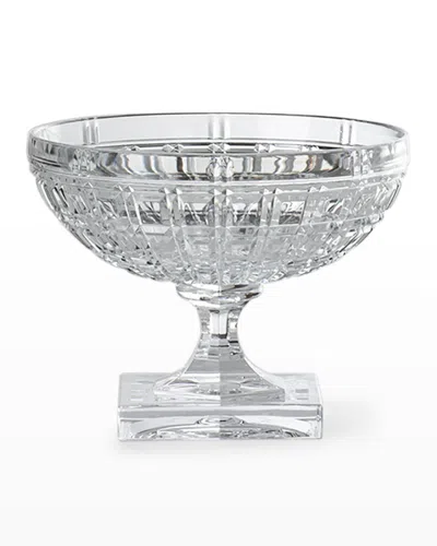 Mario Luca Giusti Winston Footed Coupe Glass In Transparent