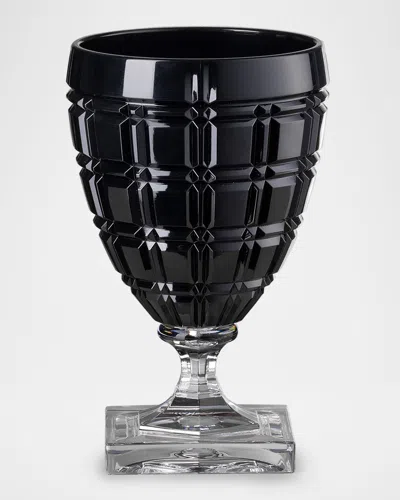 Mario Luca Giusti Winston Water Glass In Black
