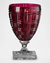Mario Luca Giusti Winston Water Glass In Ruby