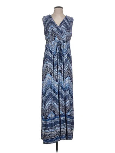 Pre-owned Mario Serrani Casual Dress In Blue