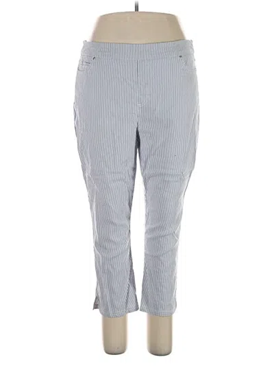 Pre-owned Mario Serrani Casual Pants In Gray