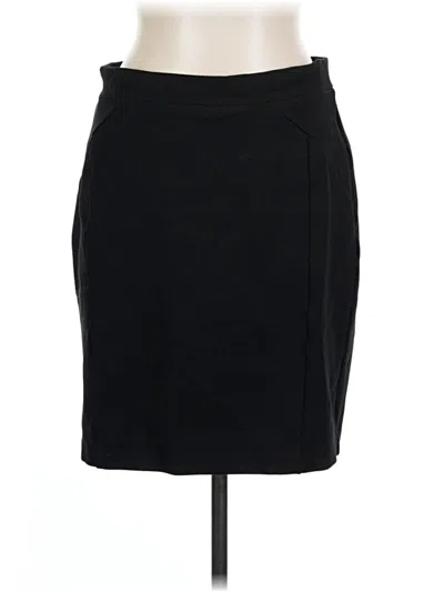 Pre-owned Mario Serrani Formal Skirt In Black