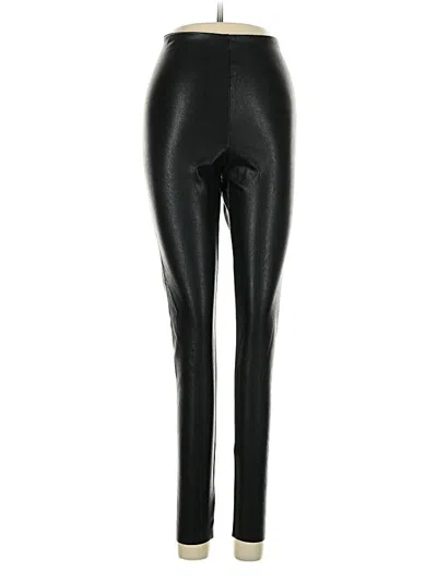 Pre-owned Mario Serrani Leggings In Black
