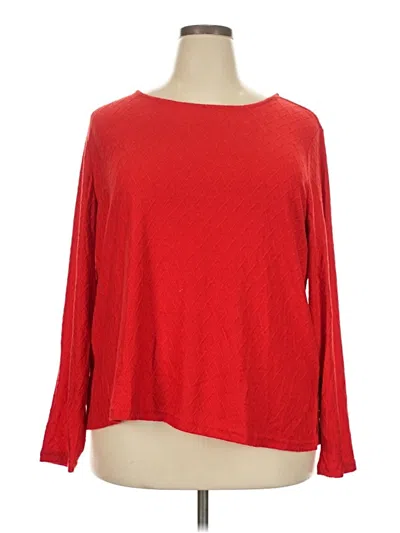 Pre-owned Mario Serrani Pullover Sweater In Red
