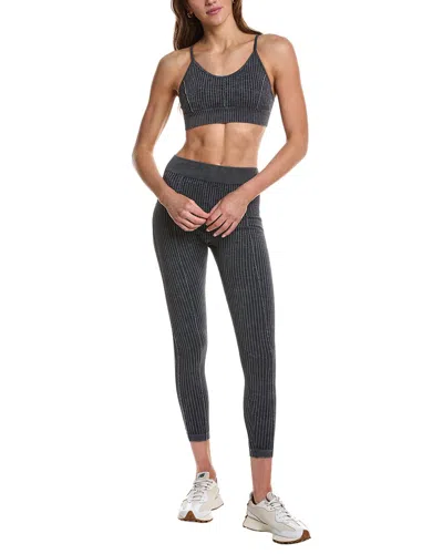 Marion 21in 2pc Seamless Top & Legging Set In Gray