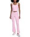 Marion 2pc Flare Top & Legging Set In Pink
