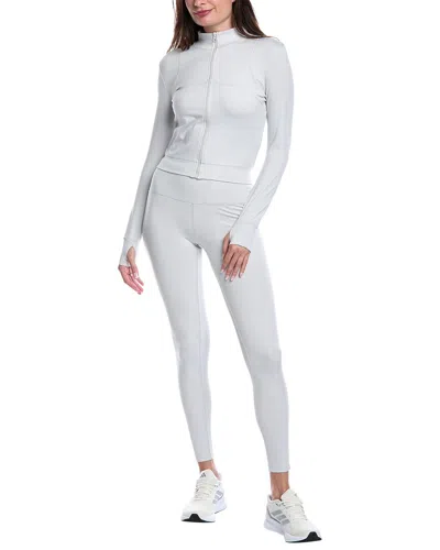 Marion 2pc Jacket & Legging Set In Gray