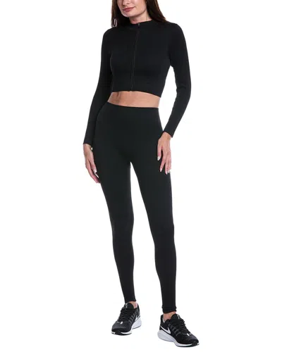 Marion 2pc Jacket & Legging Set In Black