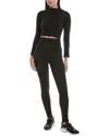 Marion 2pc Jacket & Legging Set In Black