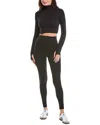 Marion 2pc Jacket & Legging Set In Black