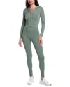 Marion 2pc Jacket & Legging Set In Green