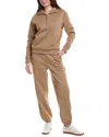 Marion 2pc Pullover & Pant Set In Brown