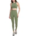 Marion 2pc Top & Legging Set In Green