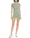 Marion 2pc Top & Short Set In Green