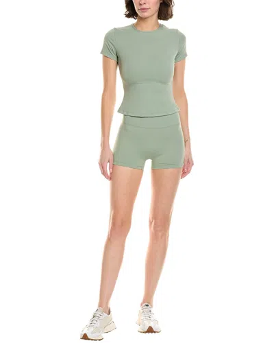 Marion 2pc Top & Short Set In Green