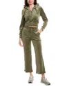 Marion 2pc Velour Set In Green