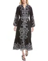 Marion Balloon Sleeve Midi Dress