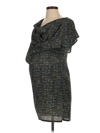 Pre-owned Marion Cocktail Dress In Gray