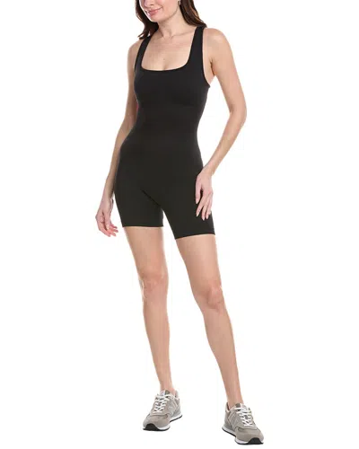 Marion Cutout Back Romper In Black