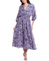Marion Dolman Maxi Dress In Blue