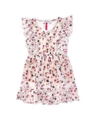 Marion Eyelet Dress In Multi