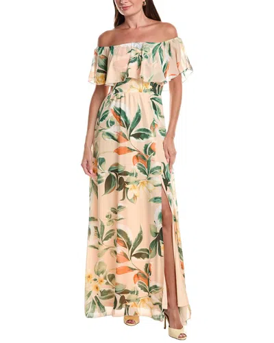 Marion Floral Maxi Dress In Multi