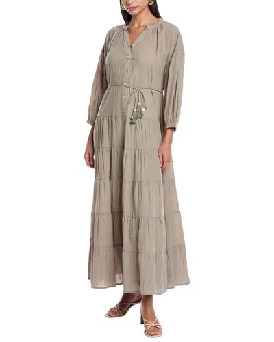 Marion Maxi Dress In Gray