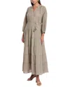 Marion Maxi Dress In Brown