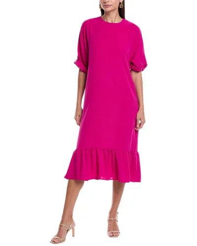 Marion Midi Dress In Pink