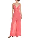 Marion Open Back Jumpsuit In Pink