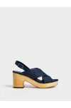 Marion Parke Avery Platform | Denim In Multi
