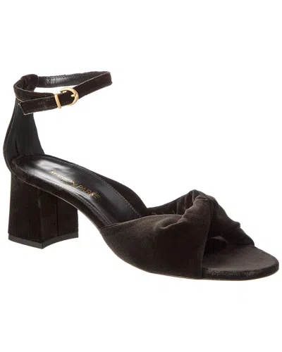 Marion Parke Carrie 60 Leather Sandal In Black