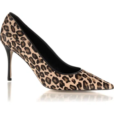 Marion Parke Classic Pointed Toe Pump In Leopard