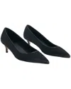 Marion Parke Classic Pump 45 Haircalf Pump In Black