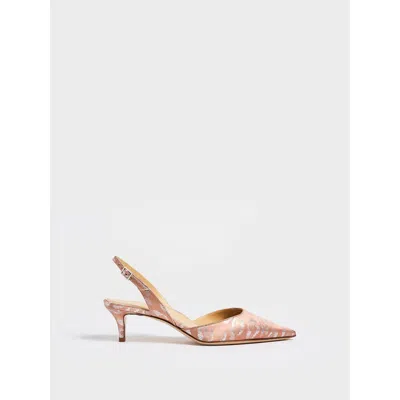 Marion Parke Classic Slingback 45 | Silk In Multi