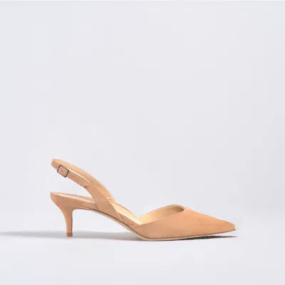 Marion Parke Classic Slingback 45 Suede In Multi
