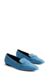 Marion Parke Courtney Loafer In Chambray Suede