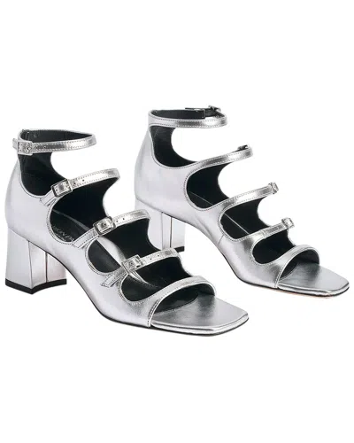 MARION PARKE MARION PARKE FRANCINE BLOCK LEATHER SANDAL