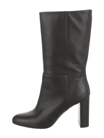 Pre-owned Marion Parke Leather Boots In Black