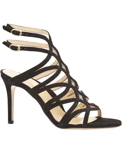 Marion Parke Lulu Suede Sandal In Brown